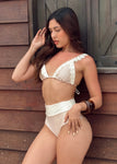 Bikini  triángulo liser coffe Ref. 878