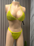 Bikini set 3 piezas Macramé
